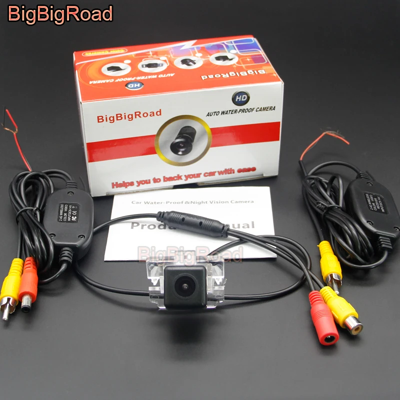 Камера заднего вида BigBigRoad водонепроницаемая парковочная камера для Mitsubishi Outlander