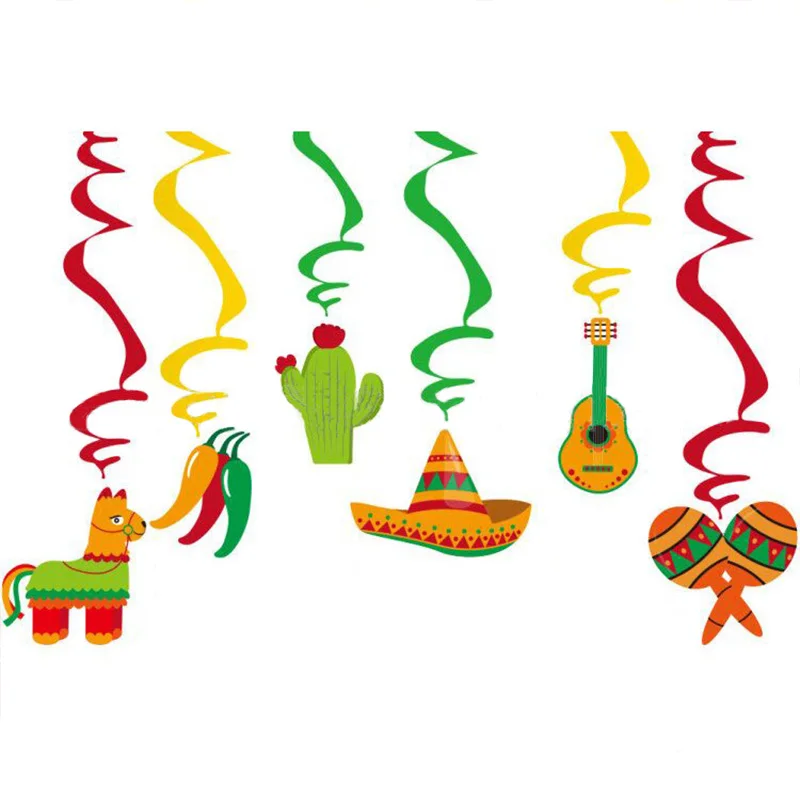 Украшение для вечевечерние НКИ в мексиканском стиле карнавал очереди