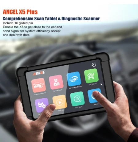 Автомобильный сканер ANCEL X5 OBD2 многоязычная система для диагностики автомобиля с