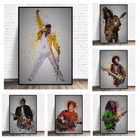 killer queen music legends art canvas painting posters and prints wall art for living room home decor no frame