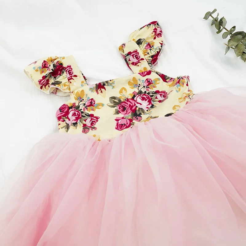 2020 пасхальное платье для маленьких девочек газовые платья принцессы с