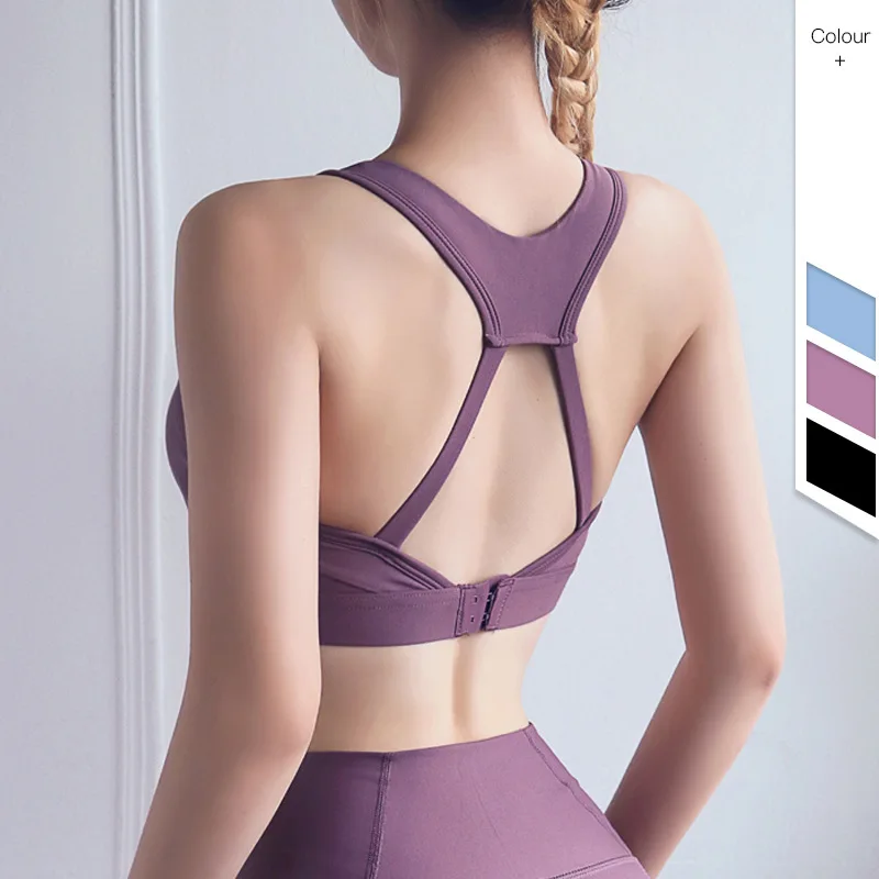 Бюстгальтер пуш ап для спорта ударопрочный мягкий сексуальный бесшовный