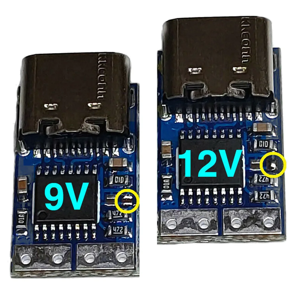 Супер Мини ZYPDS 12V триггер электрическая поддержка для Xiaomi 65W PD источник питания |