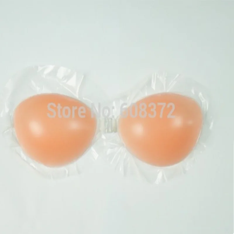 50pcs Silicone Bra Invisible Push Up Sexy Strapless Bra Stealth Adhesive Backless Breast Enhancer For Women Lady
