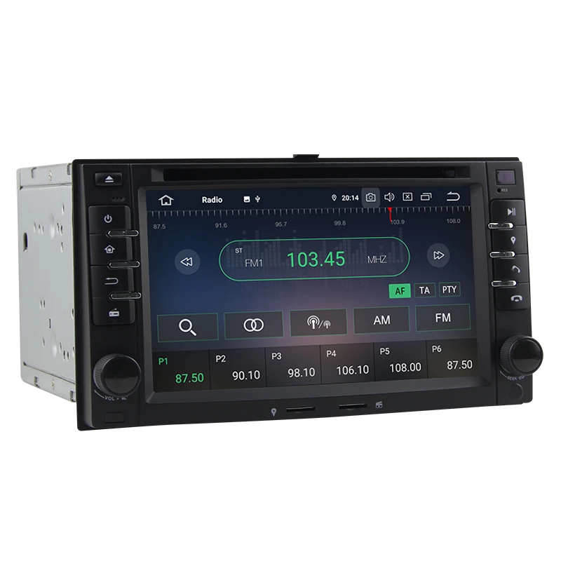 Автомобильный радиоприемник 6 2 дюйма 2Din Android10 DVD плеер для Kia SORENTO MAGENTIS SPORTAGE MORNING CEED