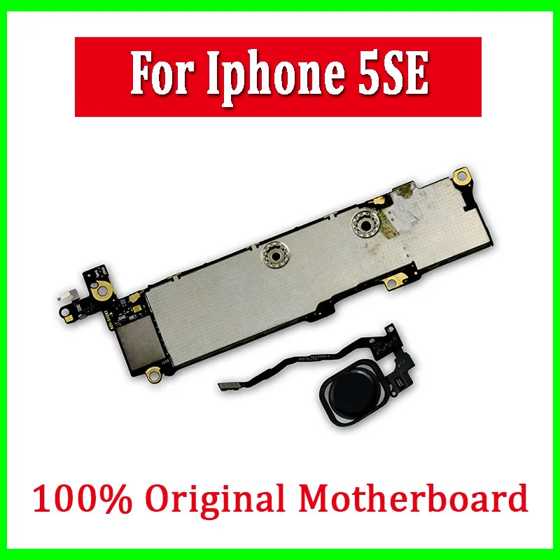 Материнская плата для iPhone SE разблокированная материнская с сенсорным