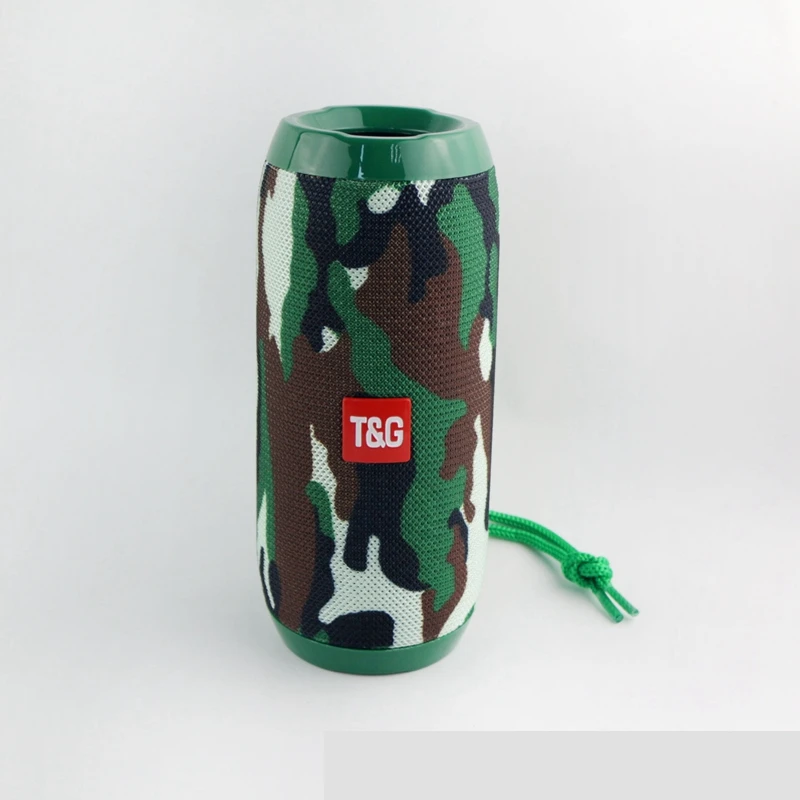 Camouflage Водонепроницаемый Bluetooth динамик открытый портативный беспроводной Перезаряжаемый Blutooth сабвуфер колонки Саундбар громкоговоритель TF MP3 - Цвет: Camouflage