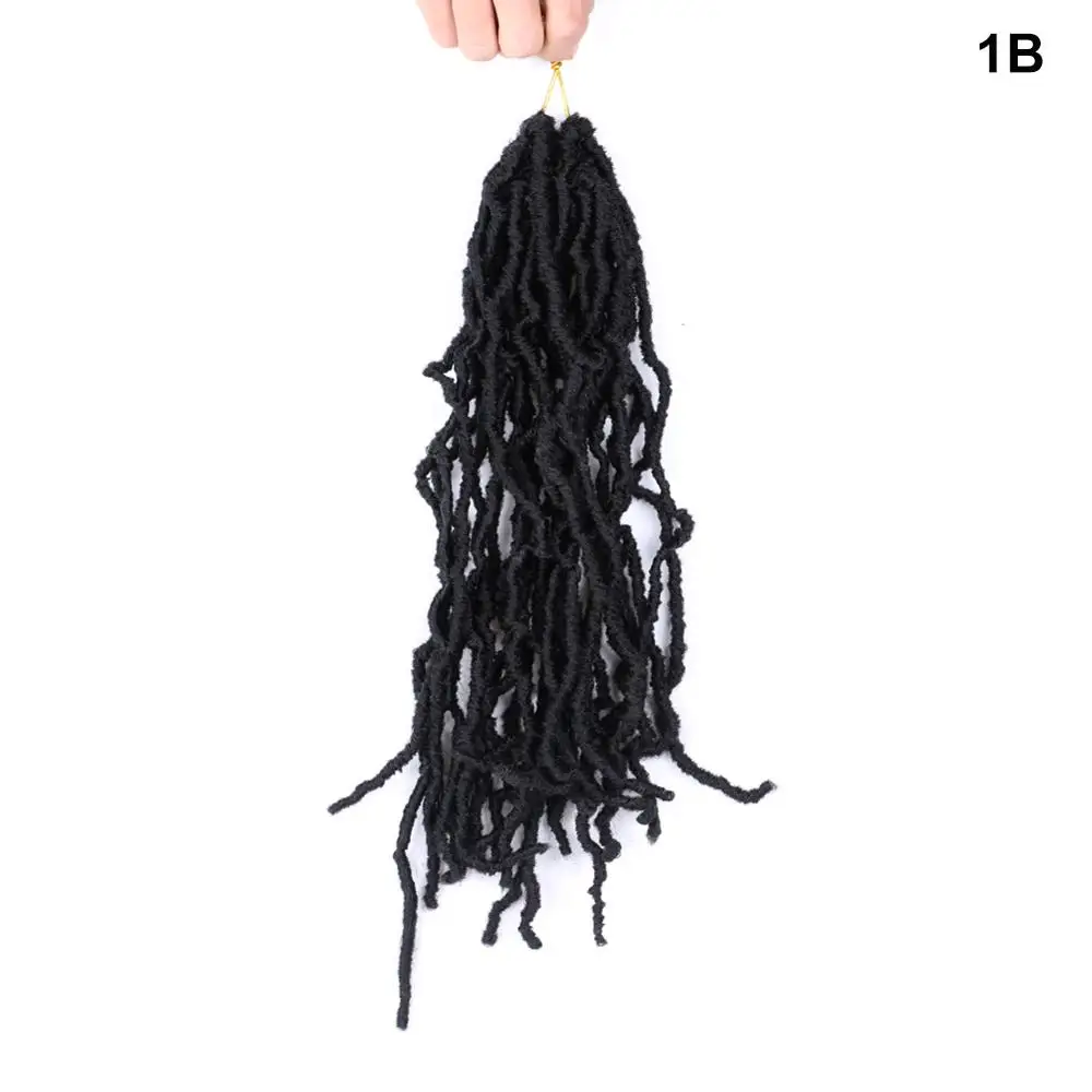 Mtmei Короткие вьющиеся искусственные локоны в стиле Crochet волосы 12 &quot21 прядь дреды