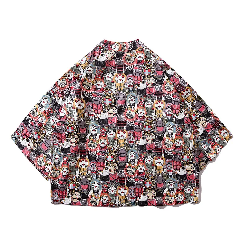 Yukata Женские кимоно кардиган для мужчин традиционное японское унисекс Harajuku