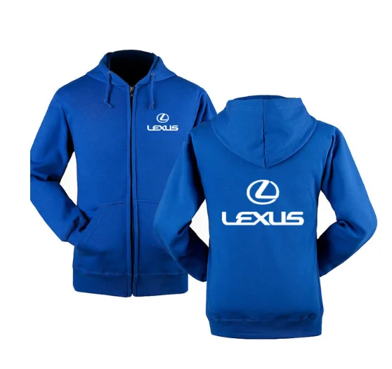 

2020 Fashion for Lexus Car Logo Sweatshirt Hoodies Men Hoody Spring Autumn Fleece Cotton Zipper Jacket HipHop Harajuku Male Clot
