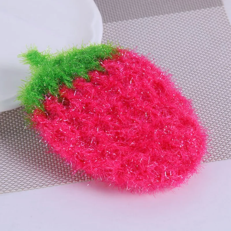 Cute Fruit Kitchen Towels Dish Cloth Hanging Absorbent Soft Cleaning Wiping Rags home kitchen cleaning cloths | Дом и сад