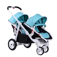 motherknows brand baby export twins stroller baby strollers 0 4 years baby use suspension wheels folding light baby twin pram