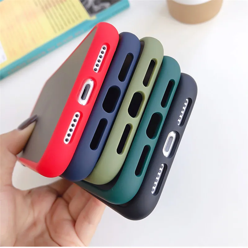 

Oneplus 7 Pro Case Silicone Oneplus 7T Case Shockproof Oneplus 7 Case One Plus Skin Friendly Cover Original Phone Shell