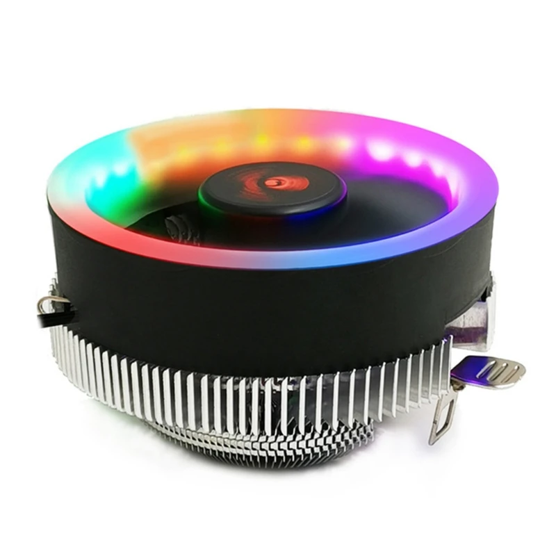 

Кулер Coolmoon Q2 для настольного ПК, бесшумный охлаждающий RGB вентилятор для intel и amd