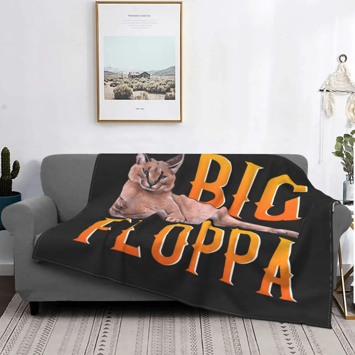 

Floppa Floral501 YJ-manta grande a cuadros para cama, manta para bebé, alfombra de oración Islámica