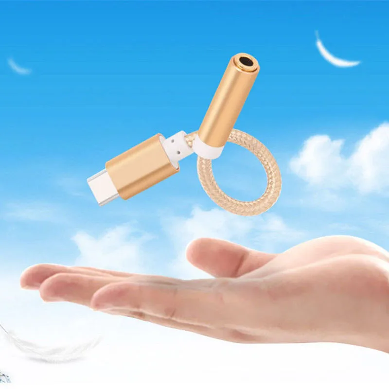 Кабель с разъемами типа C и 3 5 ММ Наушники Кабель-адаптер разъемом usb Type-C USB-C