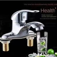 hot and cold wash basin faucet basin double hole bathroom sink faucet double basin faucet hardware bathroom accessories set