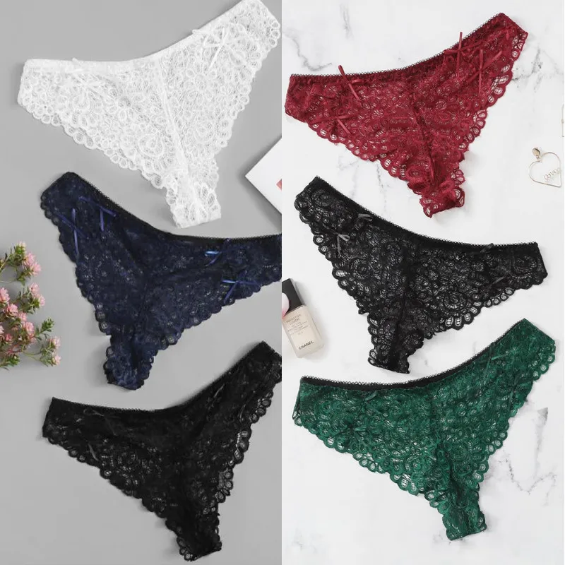 Новые женские сексуальные стринги из хлопка и кружева нижнее белье мягкое с