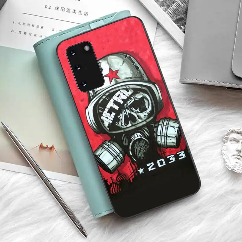

Metro 2033 Phone Case for Samsung S 5 6 7edge 8 9 10 20 21 plus lite UlTRA case