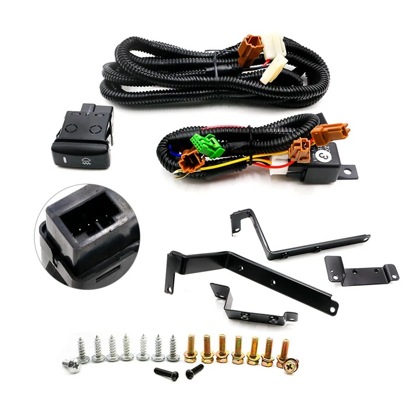 Подходит для 1999-2000 Honda Civic EK JDM белые линзы Противотуманные фары W Switch RH &amp LH |
