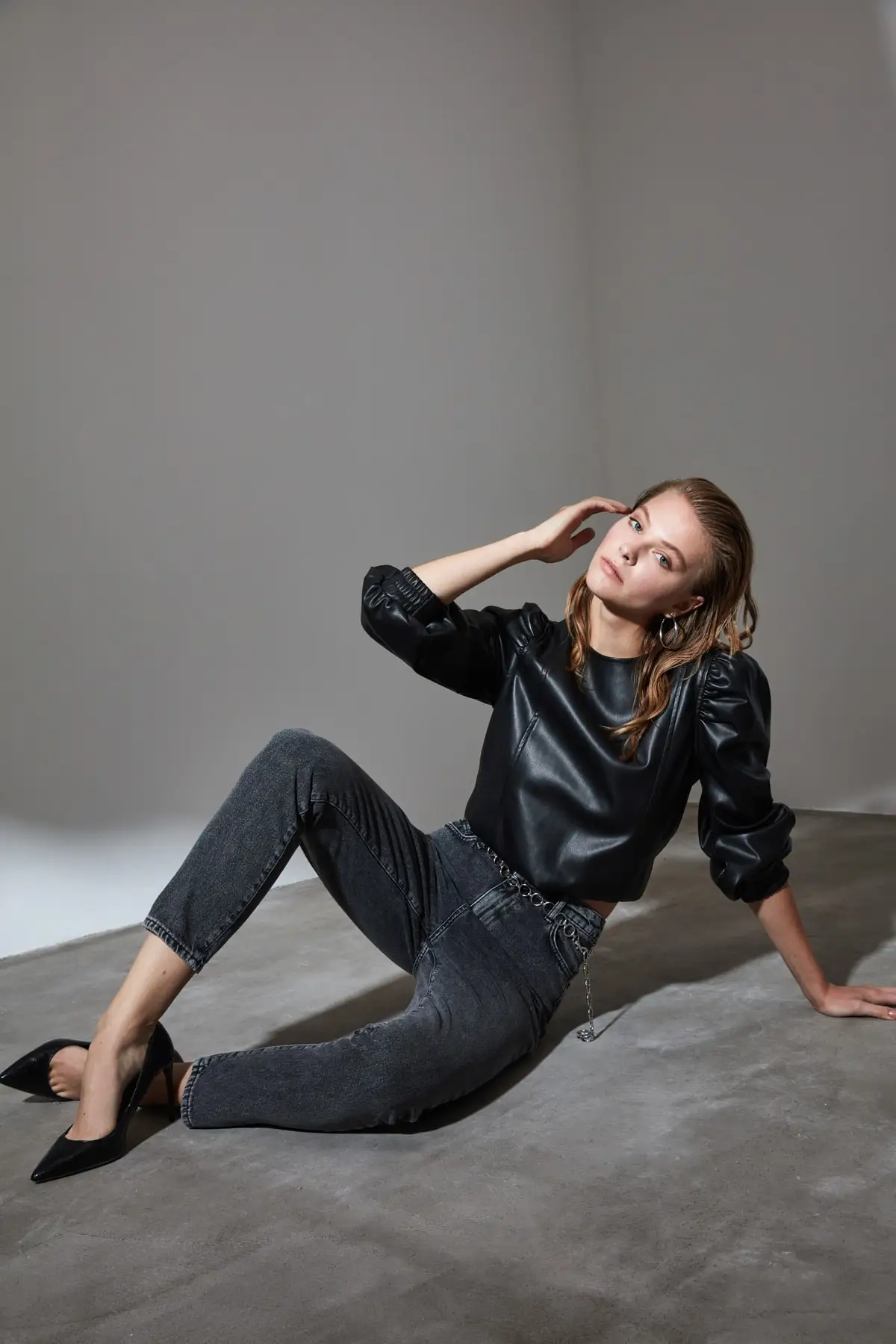 Джинсы с высоким берцем для мамы TWOSS20JE0021| |