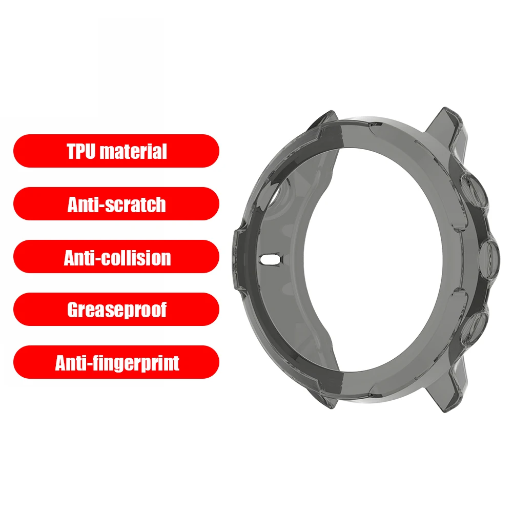 

Smart Bracelet TPU Case Smart Watch Housing Frame Cover Shell Protector Replacement for Suunto 7 Smartwatch Accessories
