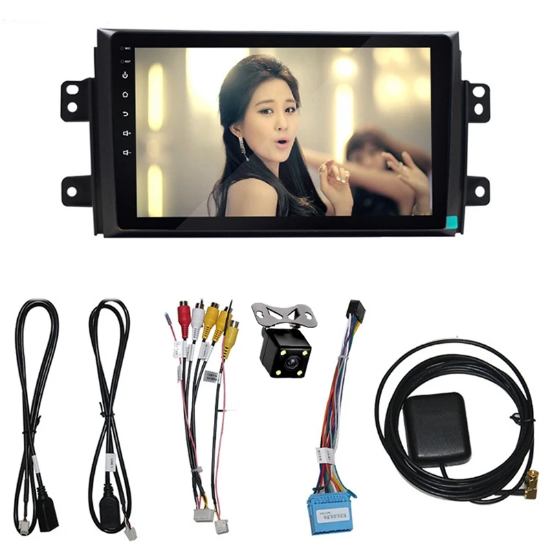 Android 9 0 2 + 32G Автомобильный DvD стерео для Suzuki SX4 2006-2015 дюймов Din HD IPS сенсорный GPS