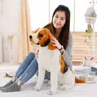 Моделирование Beagle Shepherd пятнистая собака игрушка мягкие животные собака плюшевые игрушки подарок для детей домашний декор магазин домашних животных Акция талисман