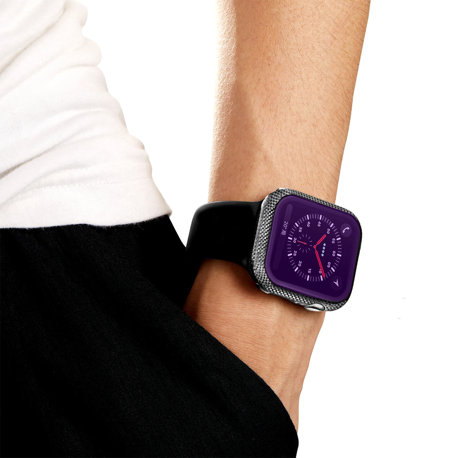 

Glass + Case for Apple Watch Series 6/5/4/3/2/1/SE 44mm 40mm Watch Cover for iWatch 42mm 38mm Screen Protector Watch Accessories