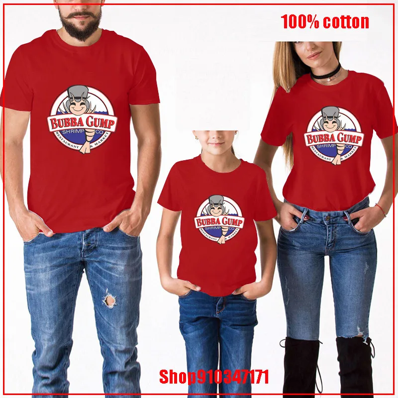 Bubba gump/одежда с креветками для маленьких девочек одежда одинаковые комплекты
