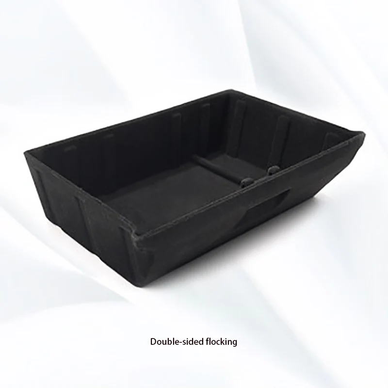 

For Tesla Model Y/3 Under Seat Storage Box Strengthen ABS material inner full Flocking