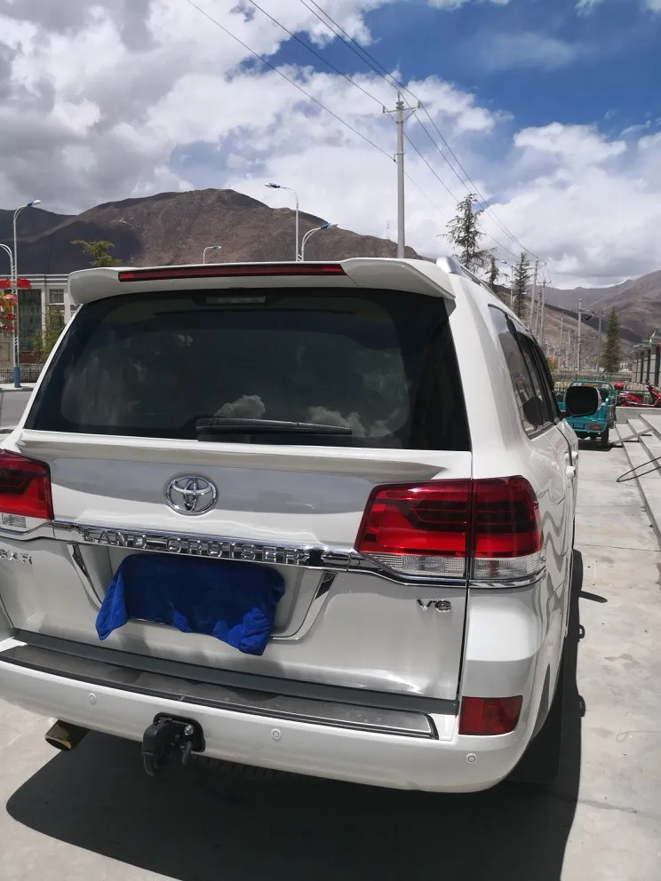 Спойлер на крышу для Land Cruiser задний цветной спойлер из АБС-пластика Toyota LC200 |