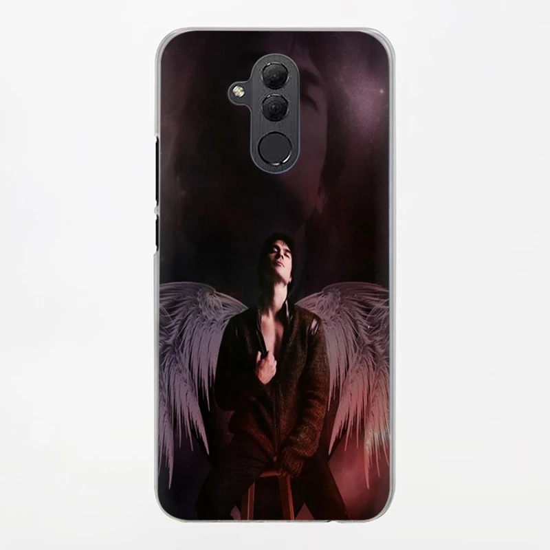 EWAU The Vampire Diaries Stefan Damon Salvatore Hard Phone Cover Case for Huawei Y5 Y6 Y7 Y9 Mate10 20 Lite pro Nova 2 3 5 i