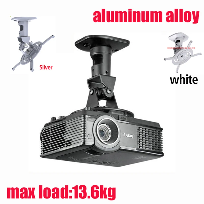 D-mount 13,6 kg universal volle motion tilt swivel ALUMINIUM projektor decke montiert halterung rack