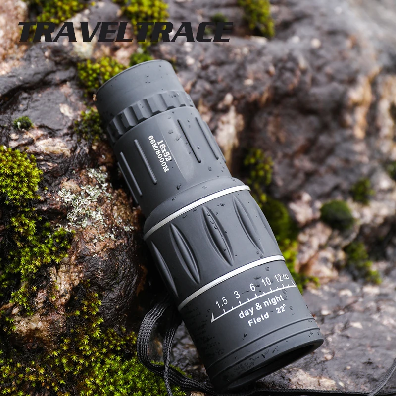 Монокуляр 16X52 для смартфона мощный охотничий телескоп военный оптический