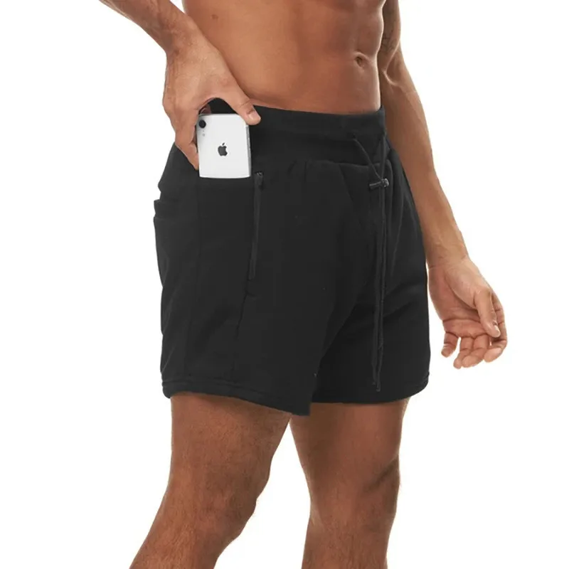 

Men Running Shorts Jogging Gym Fitness Training Quick Dry 2 in 1 Beach Short Pants Male Summer Sports Workout Bottoms Clothing