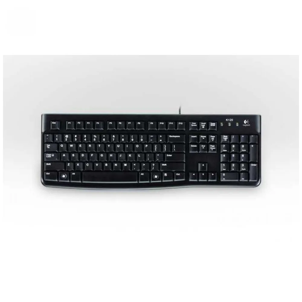 Клавиатура Logitech K120 (for Business) черная USB 1 5 м стандартная | Компьютеры и офис