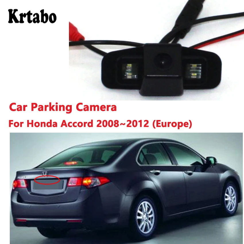 Krtabo парковочная камера для Honda Accord 2008 2009 2010 2011 (Европа) Высококачественная