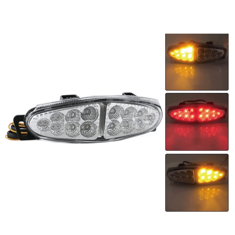 for Kawasaki Ninja 650R ER6N ER-6N ER6F 2009 2010 2011 LED Taillights Rear Tail Brake Turn Signal Lamp Light Motorbike ER6 N/F | Автомобили