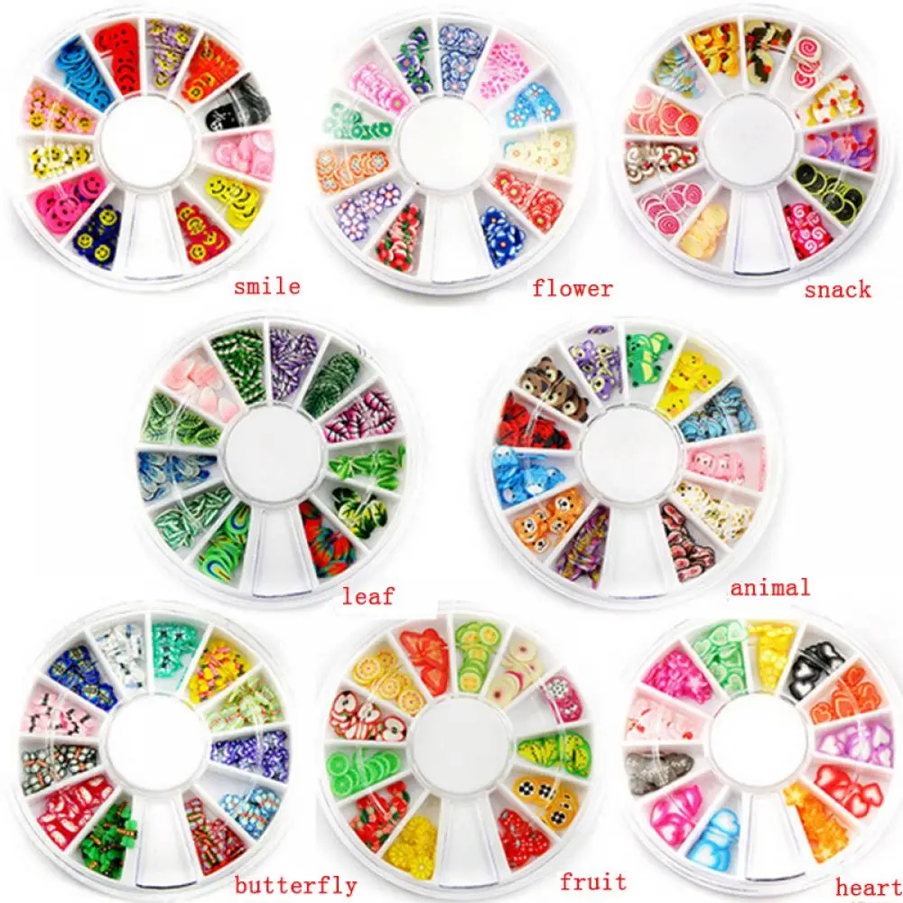120 шт./компл. многоцветные акриловые наклейки для ногтей Переводные декоративные