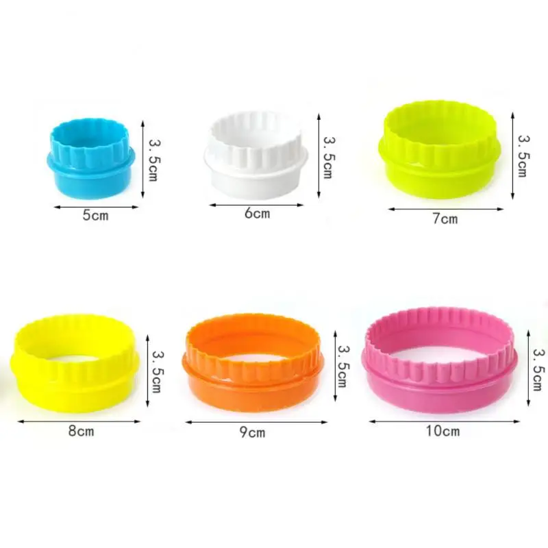 Кухонная форма для выпечки торта шоколада круглая мусса набор из 6 предметов