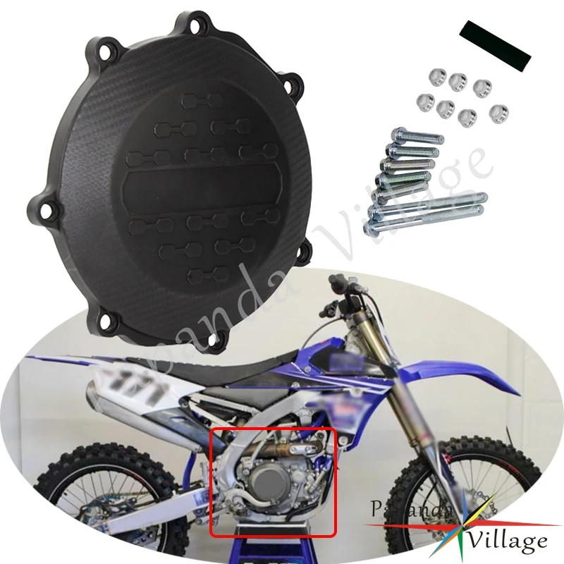 Защитный чехол Сцепления Мотоцикла Для YAMAHA YZ450F 2010 2017 WR450F YZ450FX 2016 2017|Накладки и