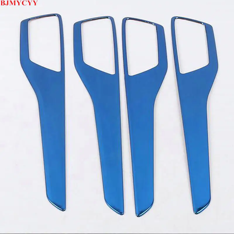 BJMYCYY 4 шт./компл. декоративная рама из нержавеющей стали для внутренней ручки