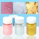 15 г съедобного золотого мусса, торт, помадка, макарон, шоколадное украшение, блестящий порошок, серебряная жемчужная пудра, цветная Пыль для выпечки