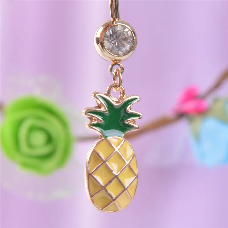 Кольцо для пирсинга пупка из хирургической стали 14 г 1 шт. |