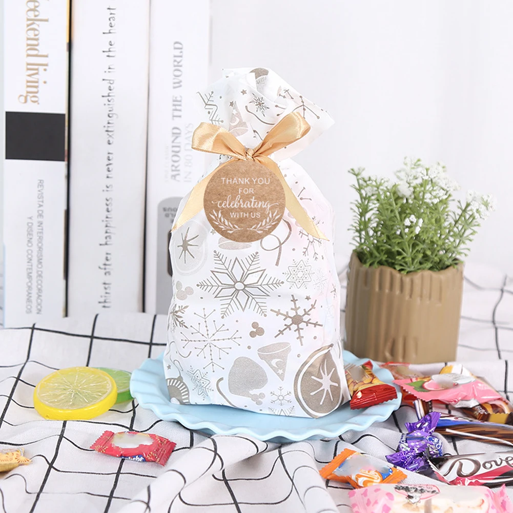 500 шт. ярлыки с надписью Thank You стикеры из натуральной крафт бумаги ручной работы