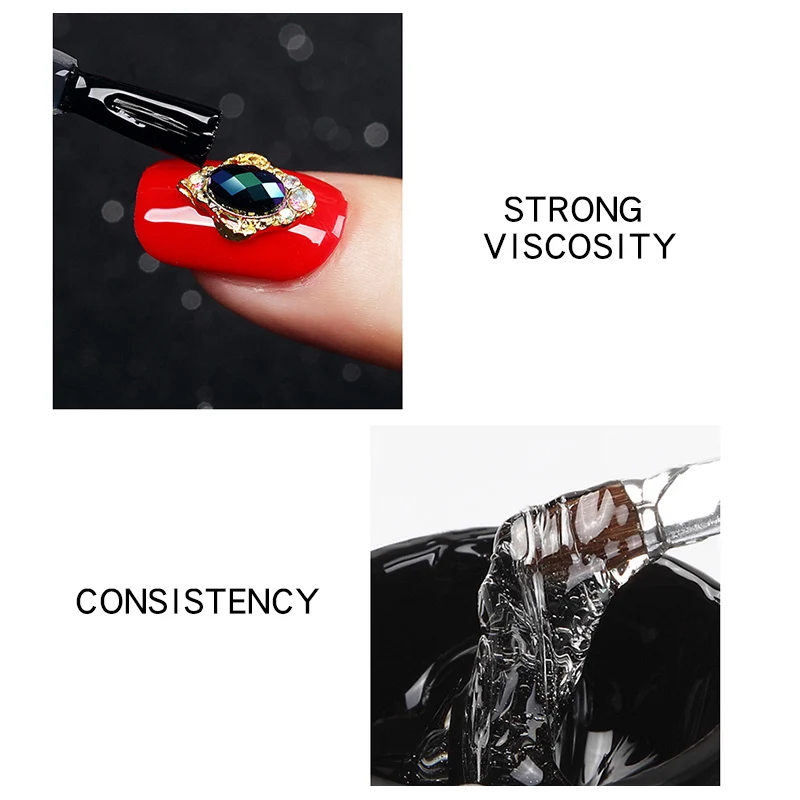 1 бутылка сверление ногтей клей для страз накладные ногти искусство кончики