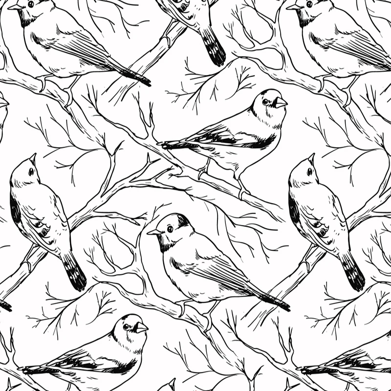 

Bird Branch Background Clear Stamps For DIY Scrapbooking Card Making Silicone Stamps Fun Decoration Supplies