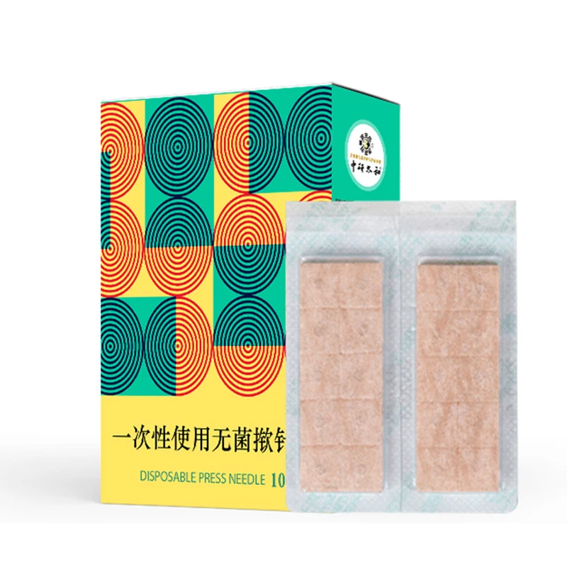 500 шт Zhongyan Taihe иглоукалывание Пресс иглы одноразовые стерильные уха для