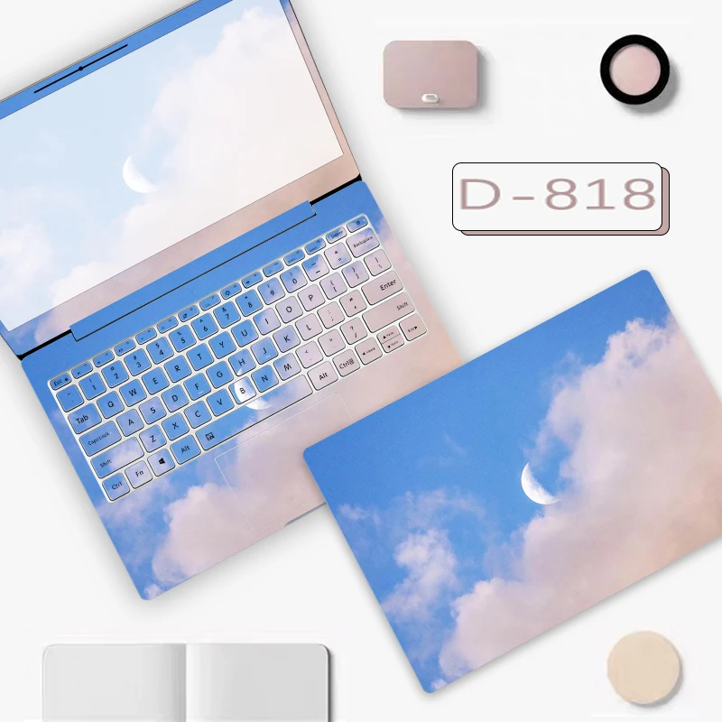 ABC Наклейка Виниловые наклейки для ноутбука кожа розовый синий MacBook ASUS UX303L Dell XPS13